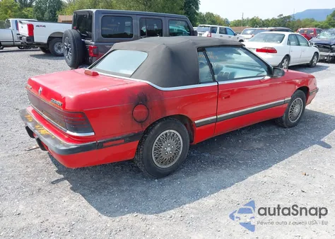 1990 Chrysler Lebaron из США, поврежденный, VIN 1C3XJ4530LG436854